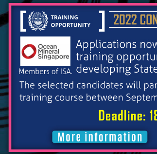 2022 Contractors' Training Programme: Oportunidades de capacitación multidisciplinarias provistas por la Interoceanmetal Joint Organization (IOM) -Más información-